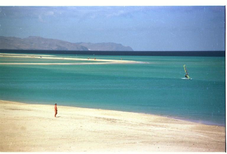Playa de Sotavento.