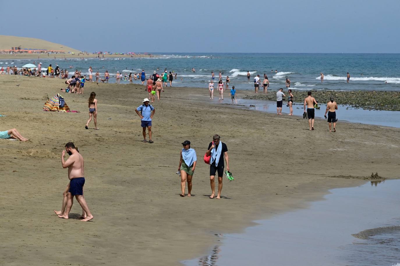 El sur de Gran Canaria roza los 40º grados