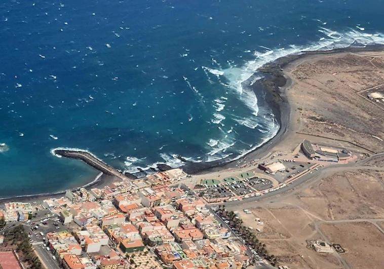 Vista aérea de Pozo Izquierdo, en Gran Canaria.