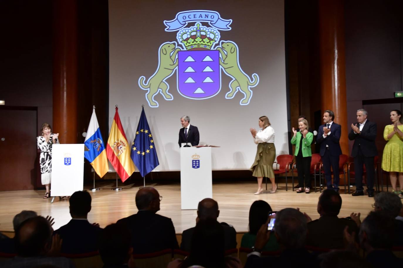 El álbum de la toma de posesión de Fernando Clavijo