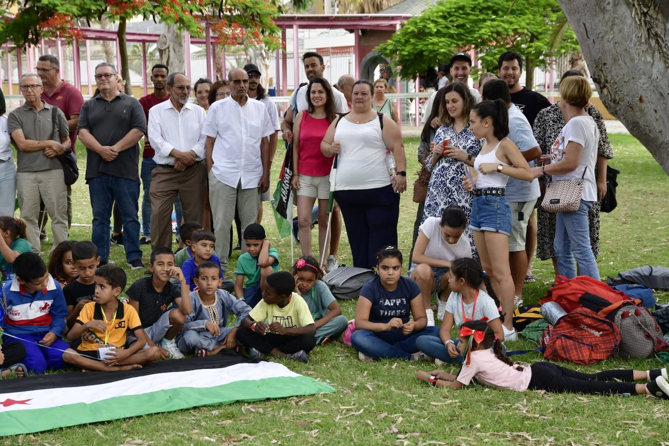 Llegada de los niños saharauis de &#039;Vacaciones en paz&#039; en Canarias
