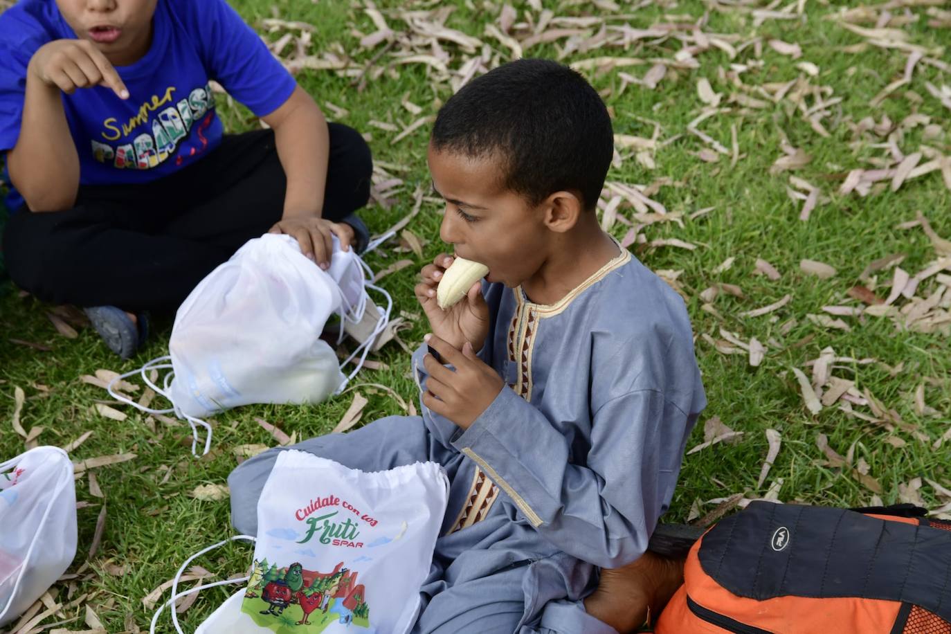 Llegada de los niños saharauis de &#039;Vacaciones en paz&#039; en Canarias