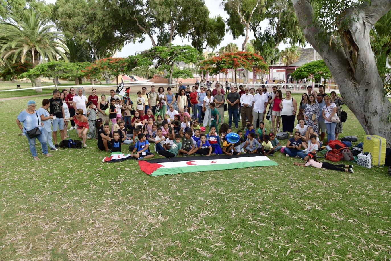 Llegada de los niños saharauis de &#039;Vacaciones en paz&#039; en Canarias