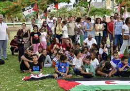 Llegada de los niños saharauis de 'Vacaciones en paz' en Canarias