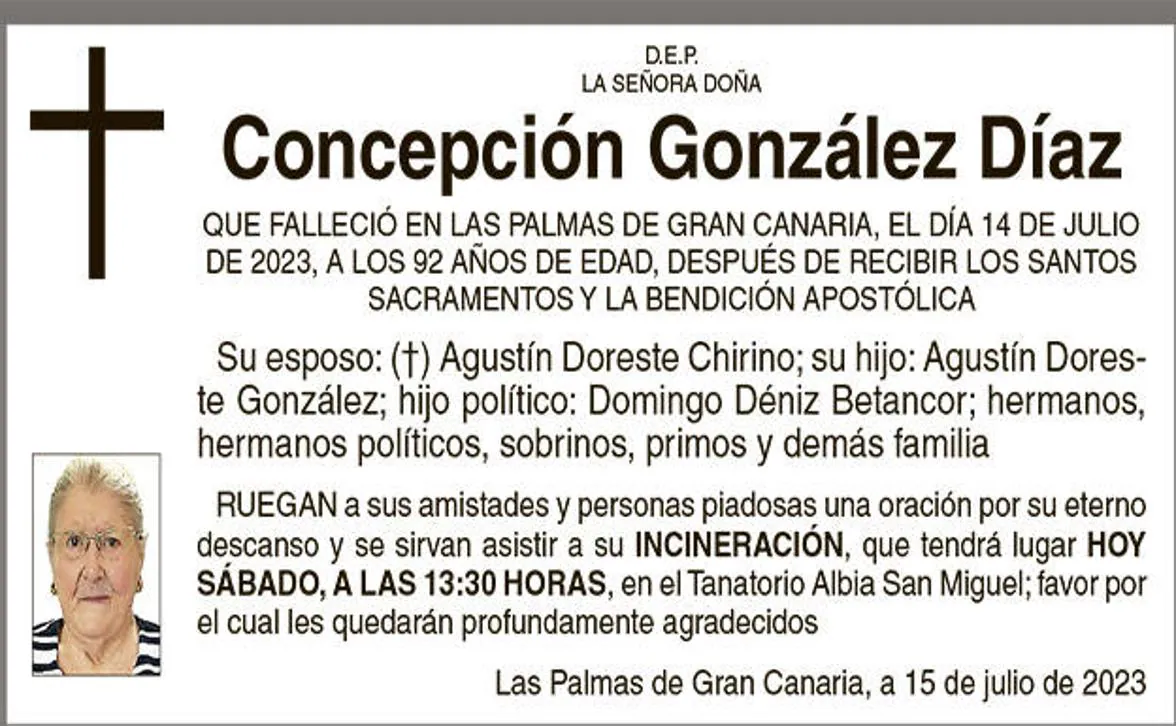 Concepción González Díaz | Canarias7