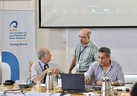 Reunión del Consejo Social donde se presentó el barómetro.