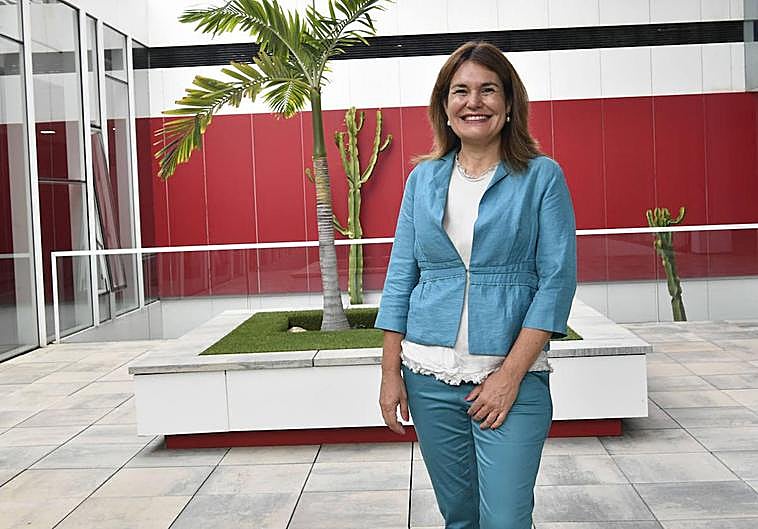La candidata al Congreso de los Diputados por Las Palmas, Jimena Delgado.