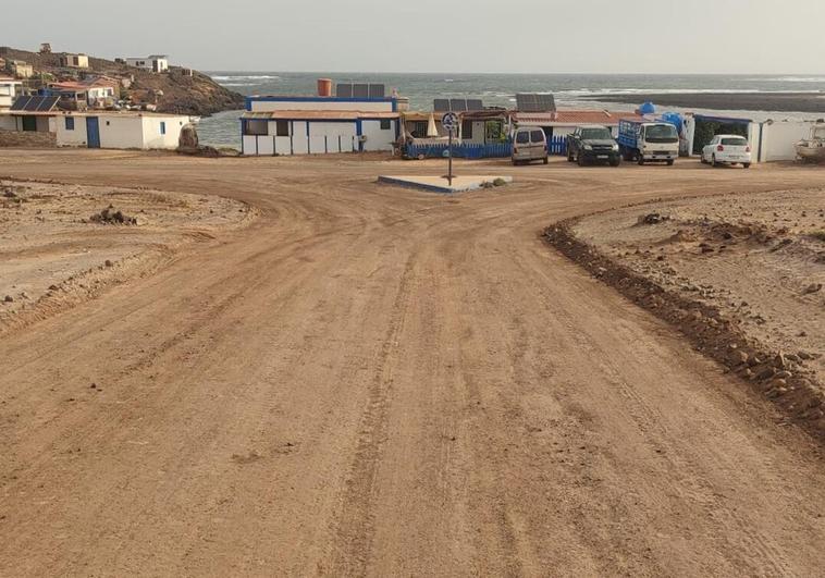 Abierto al tráfico el camino entre Majanicho y El Cotillo
