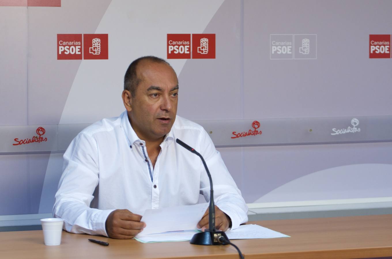 El exdirigente del PSOE de Canarias, Julio Cruz.