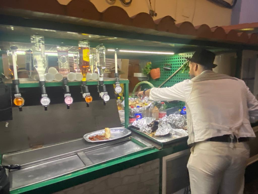 Santiago El Chico, de avanzadilla en su propia romería