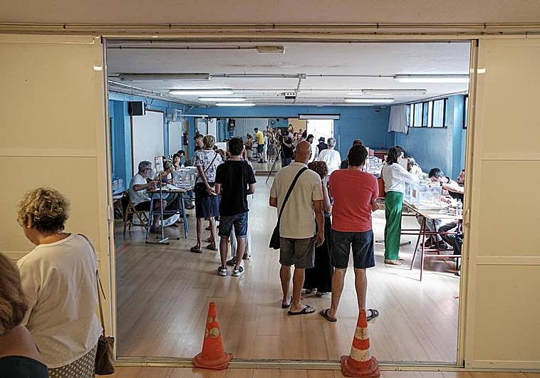 Los ciudadanos acudieron a las urnas en mayor proporción en este 23J.