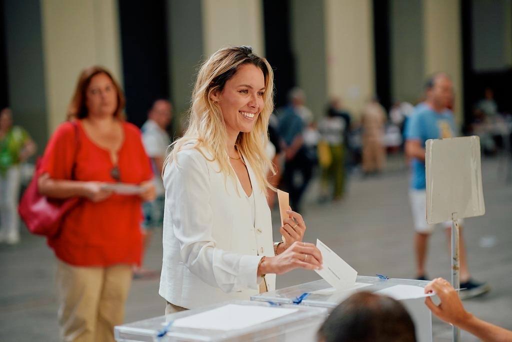 Así votó María Fernández