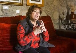 Fina Suárez, vecina de Tejeda.