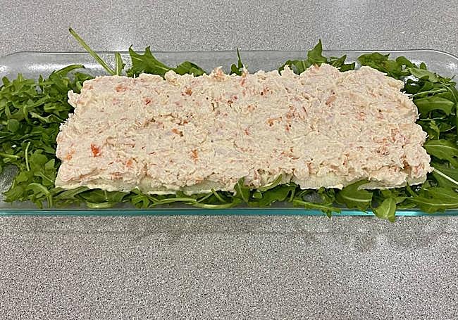 Untamos con la crema de langostinos