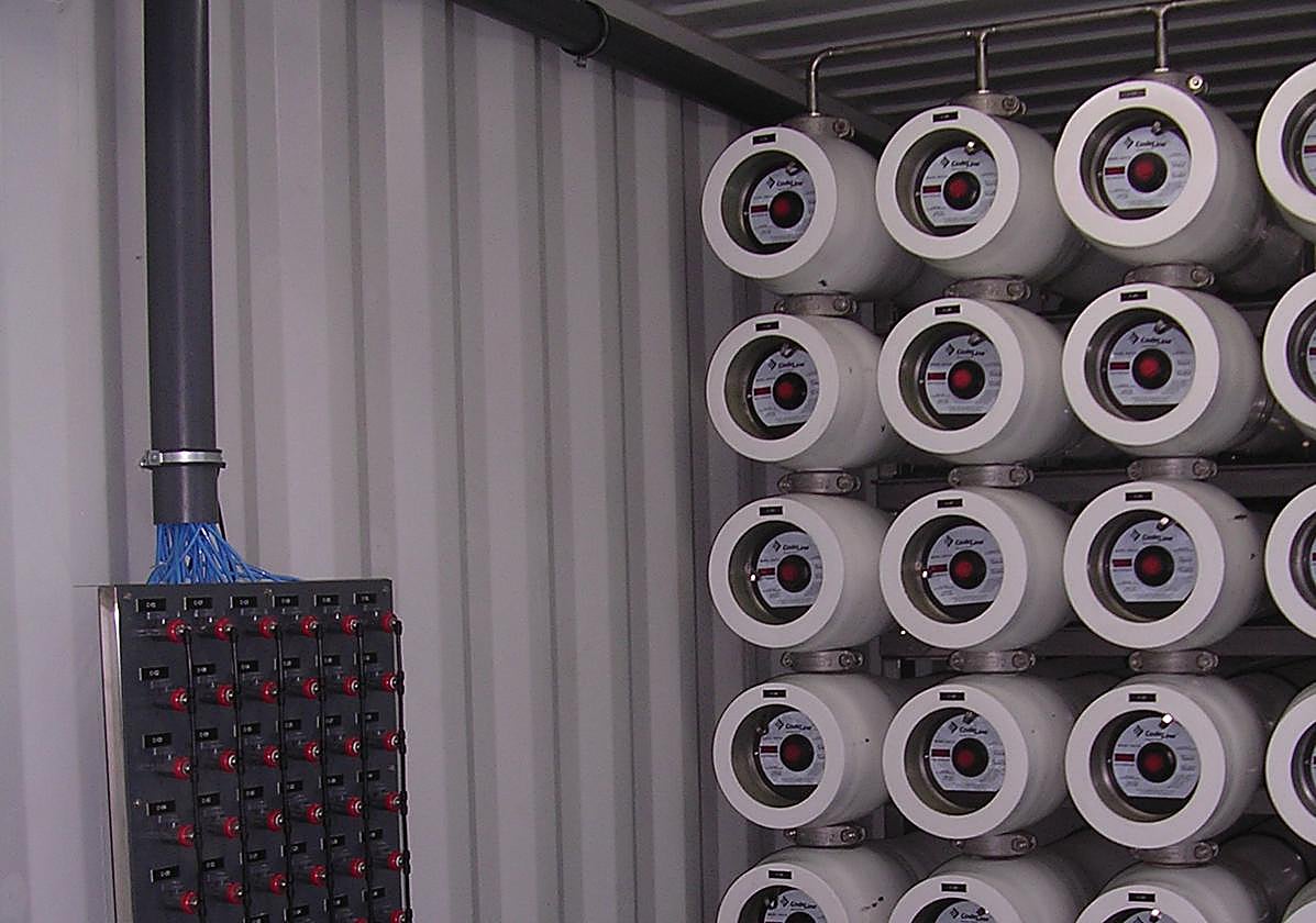 Desaladora de Puerto del Rosario, que abastece de agua de mar la bomba que se estropeó el pasado sábado por la tarde.