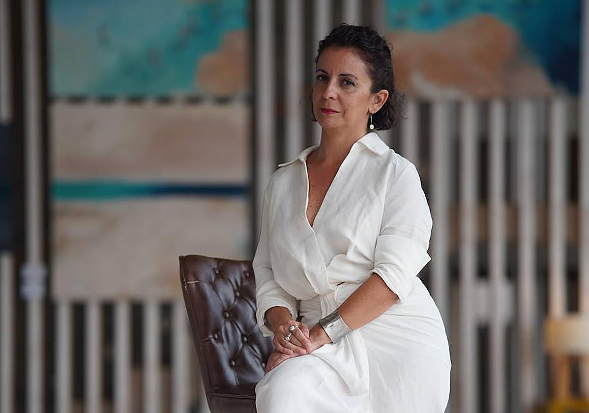 La artista Guacimara Melián.