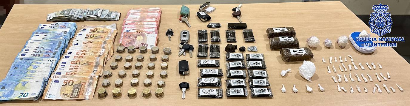 Detenida una pareja por tráfico de drogas en Jinámar