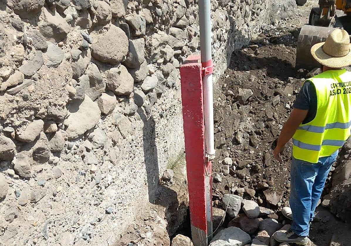 Renovación del tendido eléctrico y alumbrado público.