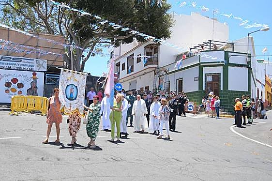 Devoción por la Virgen de Las Nieves en Lomo Magullo