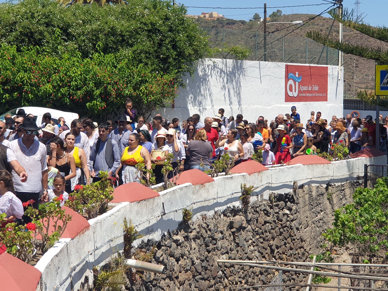 El agua no tiene edad en Lomo Magullo