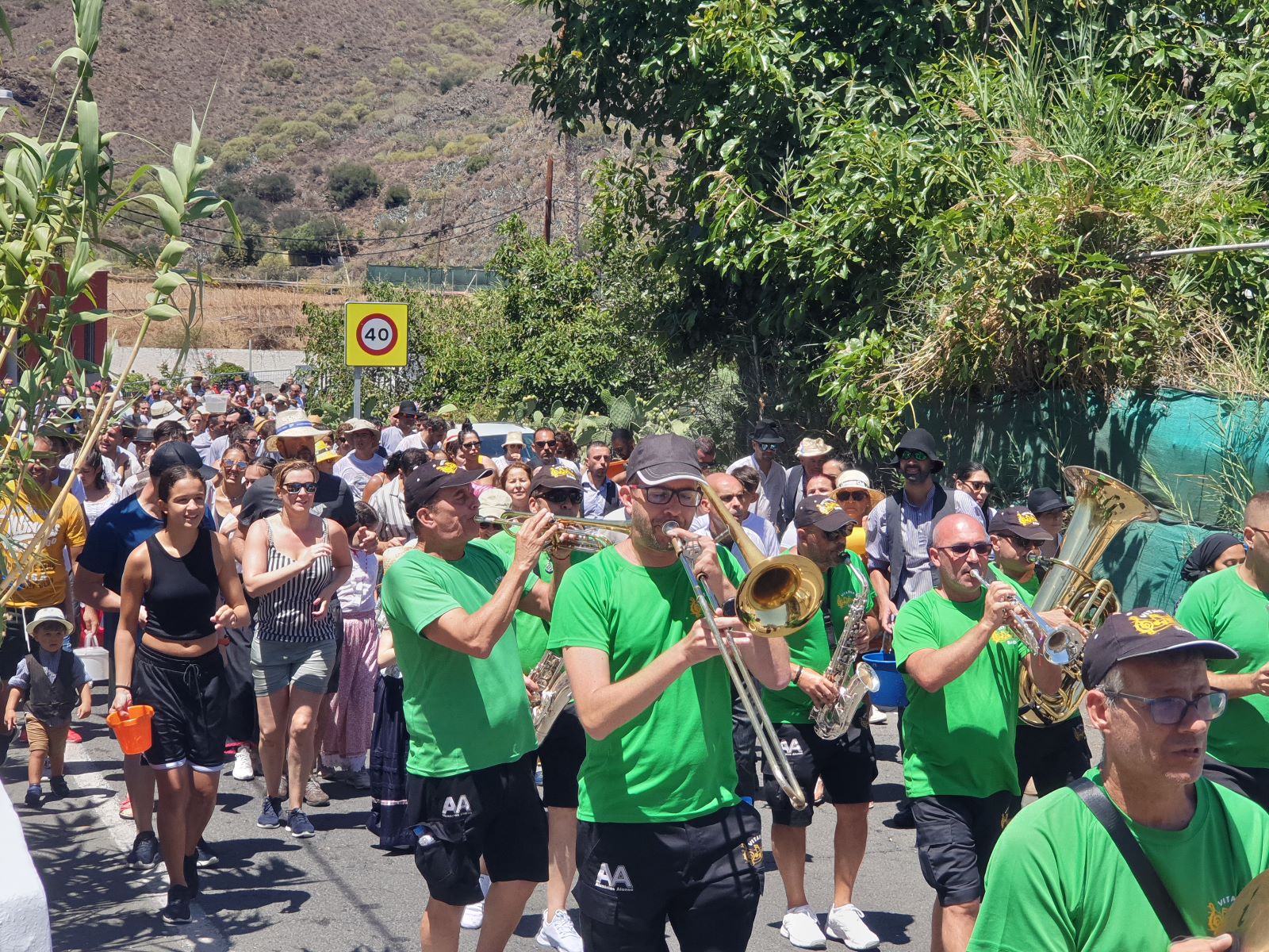 El agua no tiene edad en Lomo Magullo