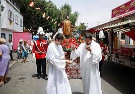 La procesión de San Lorenzo, en imágenes