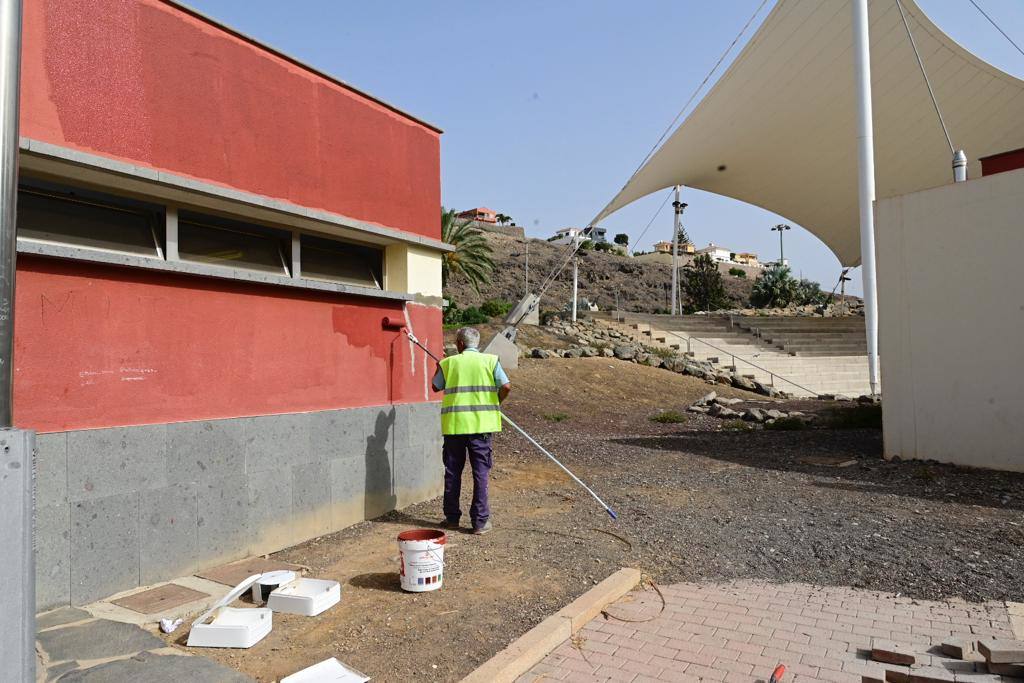 Zafarrancho en el Parque del Sur