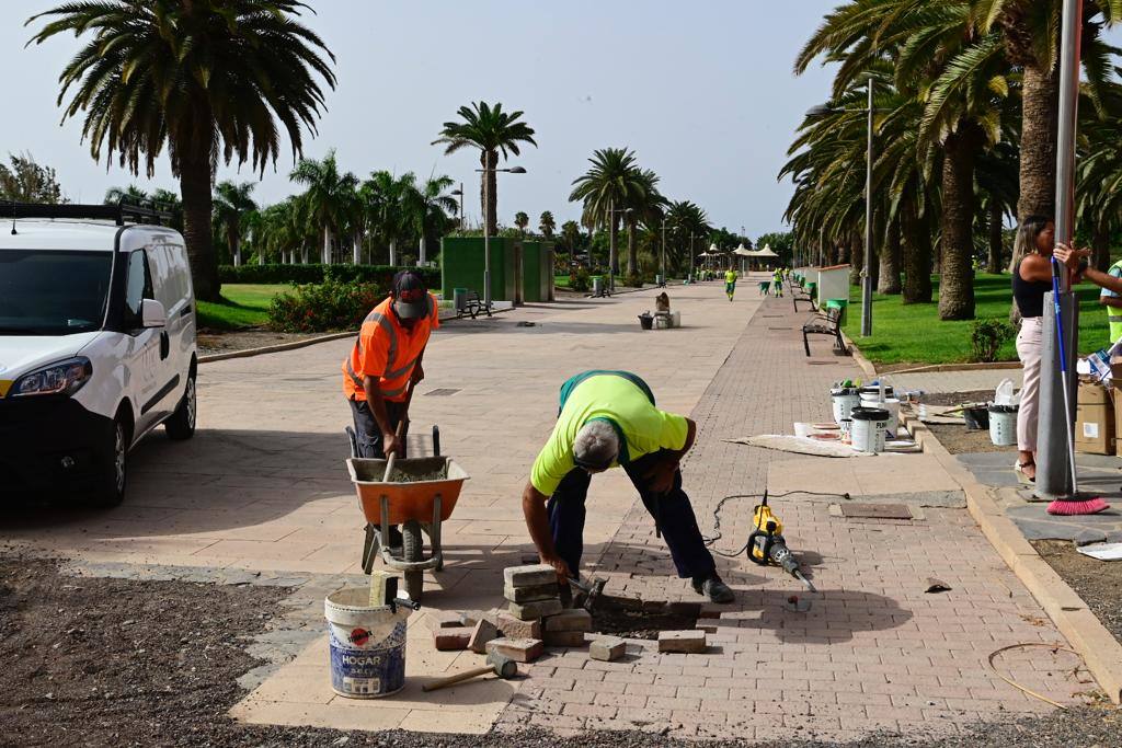 Zafarrancho en el Parque del Sur