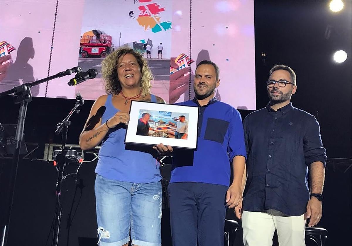 Momento del pregón.