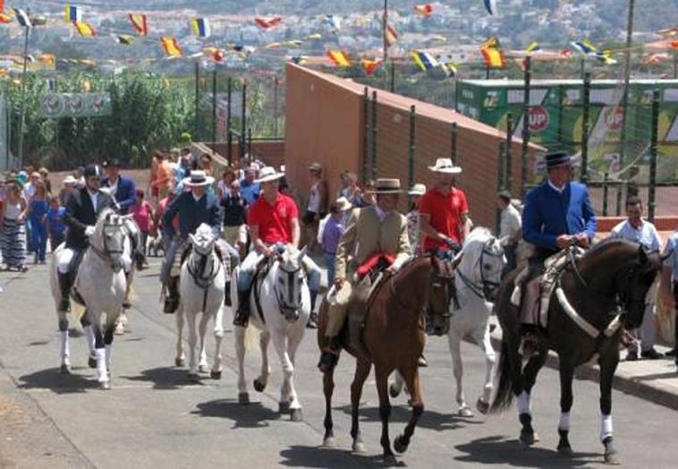 Pino Santo Alto recupera el día del caballo, que no se celebra desde 2019