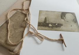 Obra de Juan Cardoso López, presente en la muestra.