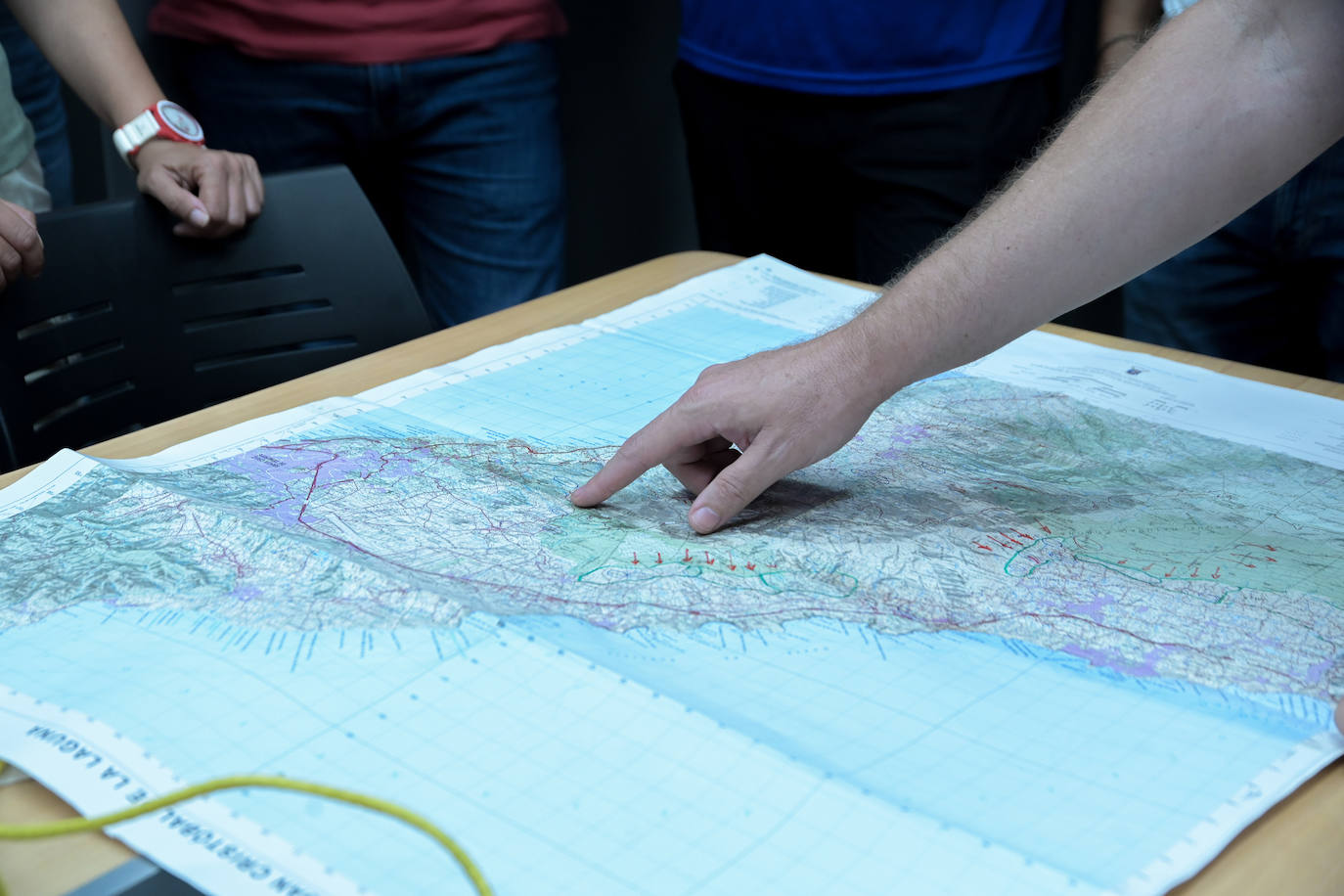 Marlaska visita Tenerife para conocer la evolución del incendio
