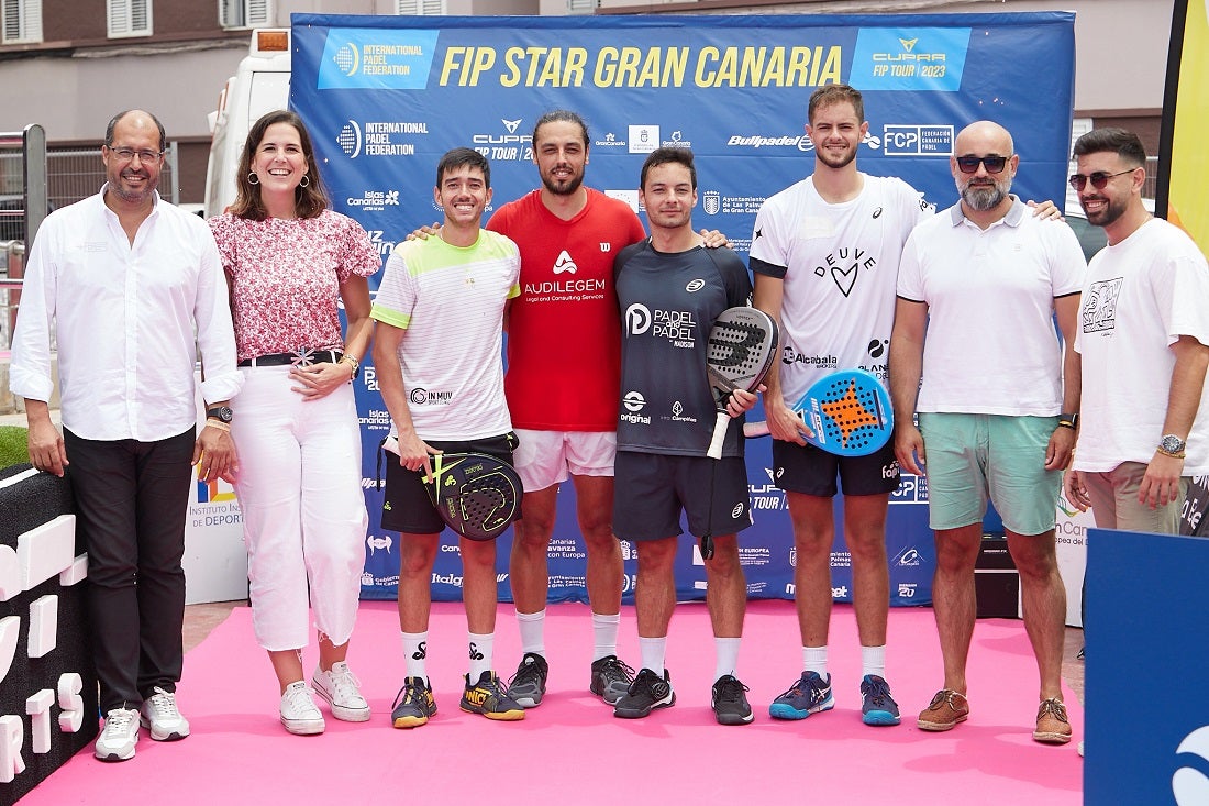 Los campeones masculinos del FIP Star Gran Canaria.