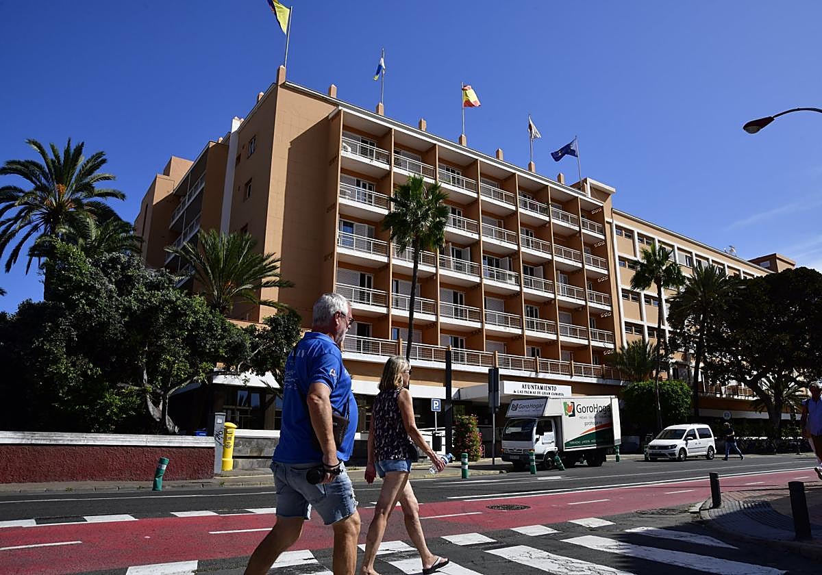 Ayuntamiento. Imagen de archivo de las oficinas municipales.