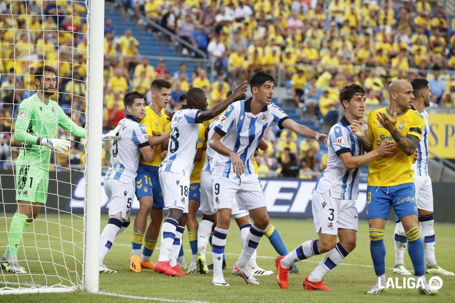 UD Las Palmas - Real Sociedad, en imágenes
