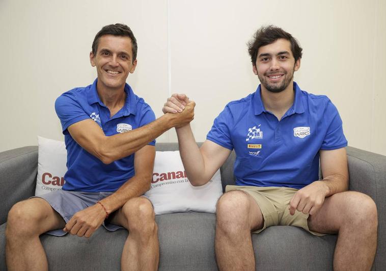 Un dúo mundialista rumbo a Lanzarote: Rogelio Peñate y Diego Domínguez