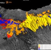 Copernicus eleva a 12.273 hectáreas la superficie quemada por el incendio de Tenerife