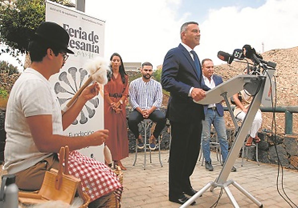 Presentación de la 34ª Feria de Artesanía, en Guiguán.