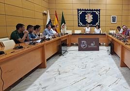 Encuentro en el Cabildo.