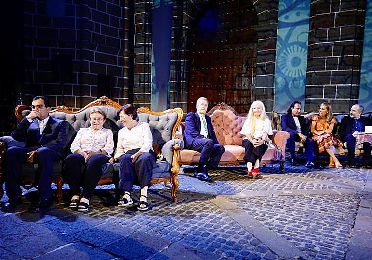 Personas distinguidas por el Ayuntamiento de Teror en 2023.