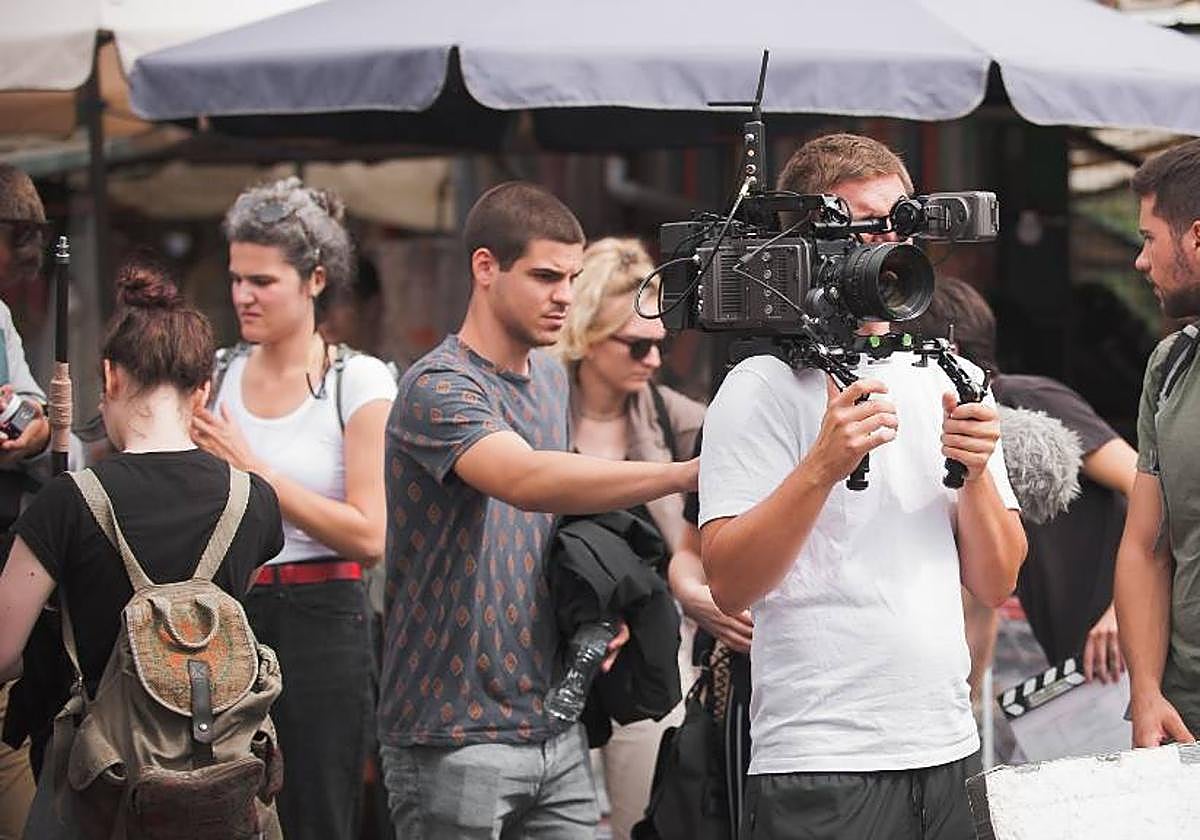 Foto genérica de un rodaje.