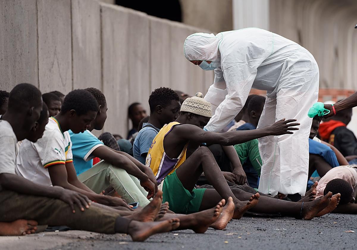 Récord de llegadas a Canarias en lo que va de año: 634 personas en un día