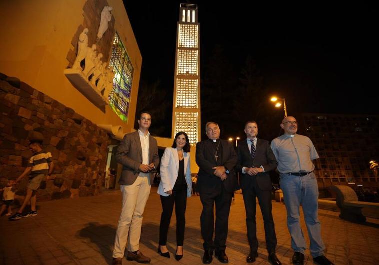 Los Dolores estrena torre del campanario tras una restauración de 330.000 euros