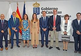 Acto de toma de posesión de los nuevos altos cargos de la Consejería de Turismo y Empleo.