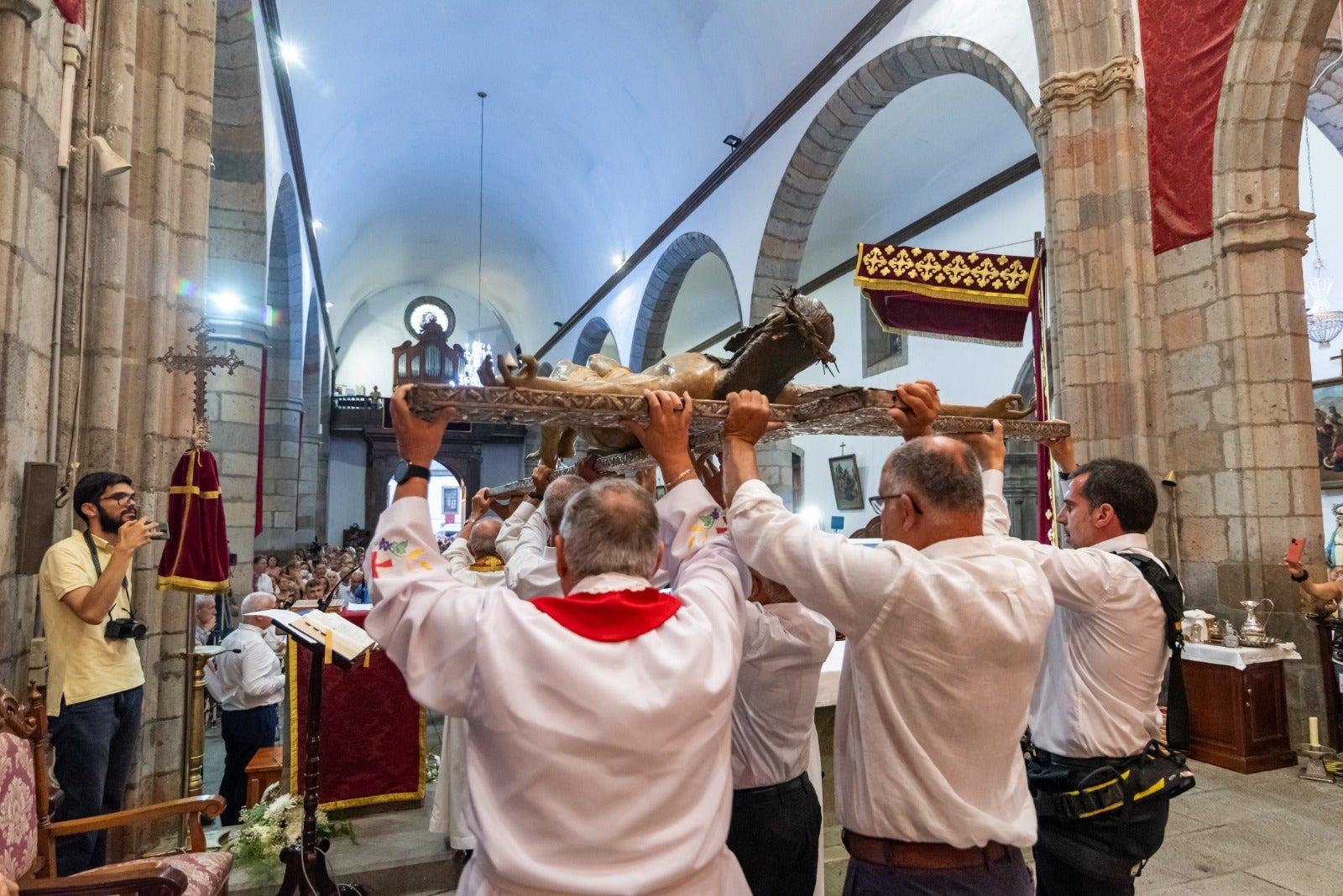 La Bajada del Santísimo Cristo de Telde, en imágenes