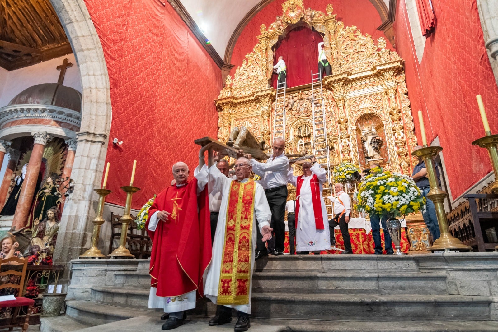 La Bajada del Santísimo Cristo de Telde, en imágenes