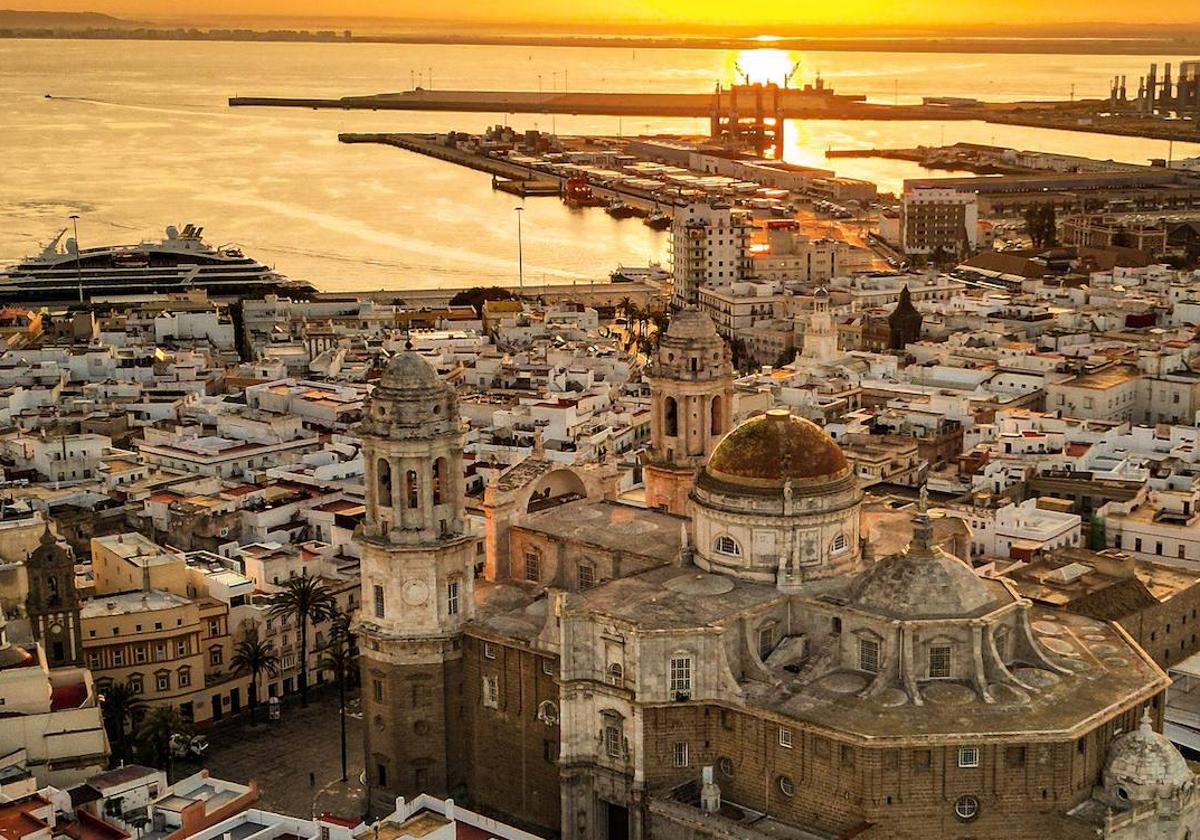 Vista de Cádiz