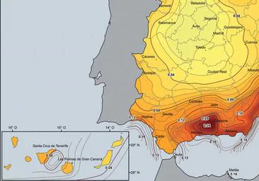 Canarias tiene un 52% de posibilidades de sufrir un terremoto dañino en 50 años