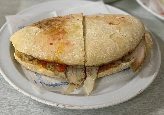 Mollete de Bar Vicente Los Pepes