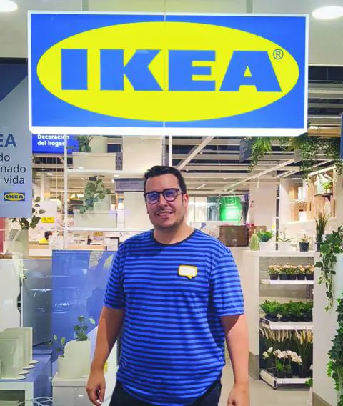 Fran Perera, responsable de IKEA Shop 7 Palmas.